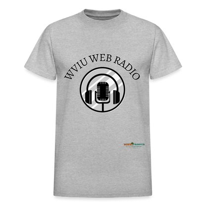 WVIU Web Radio Unisex T-shirt - heather gray