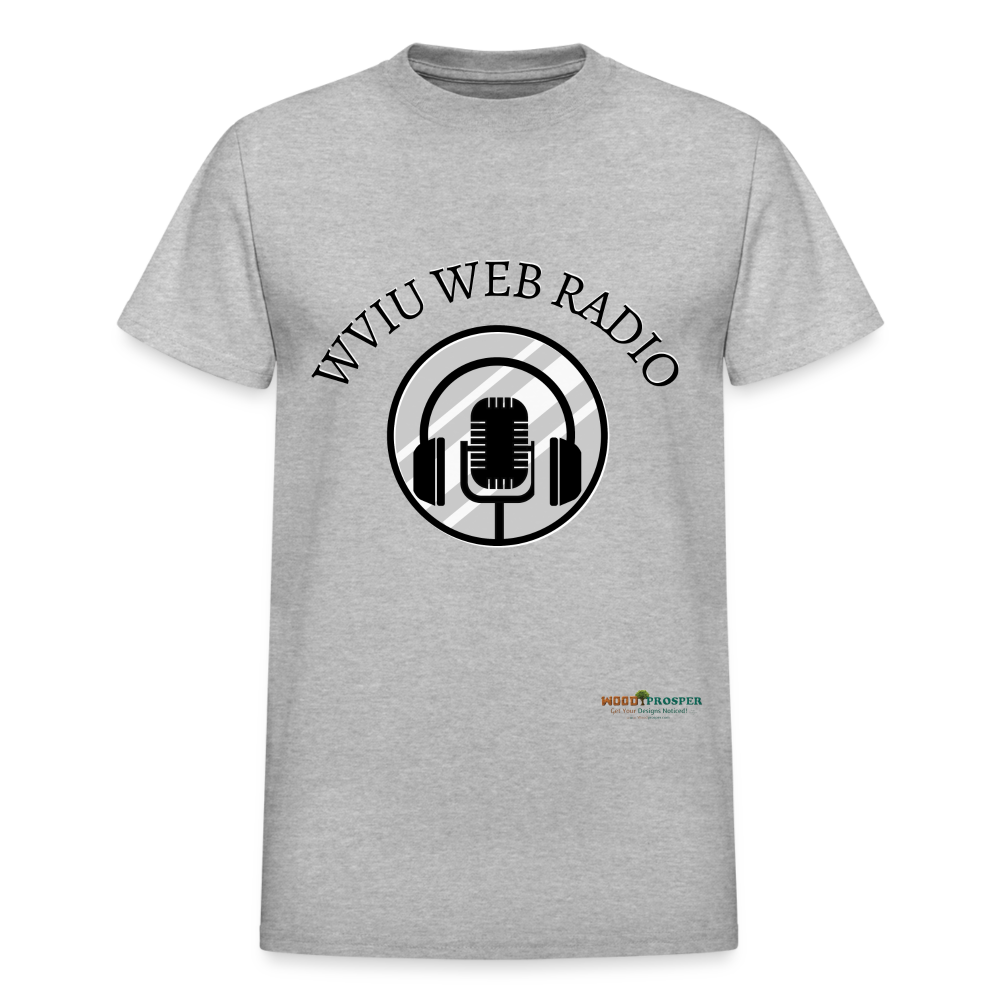 WVIU Web Radio Unisex T-shirt - heather gray