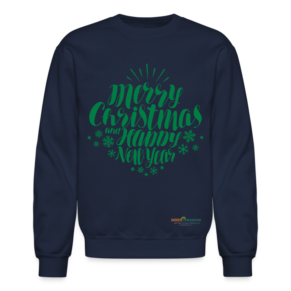 MERRY CHRISTMAS Crewneck Sweatshirt - navy