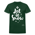 LET IT SNOW T-shirt - forest green