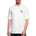 Wood Prosper Men's Pique Polo Shirt - white
