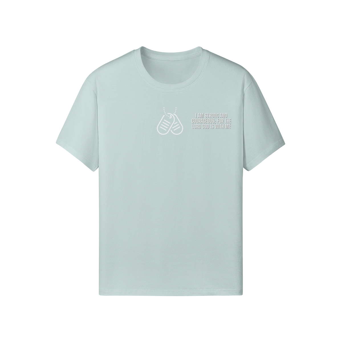 STRONG & COURAGEOUS PTS-TEE