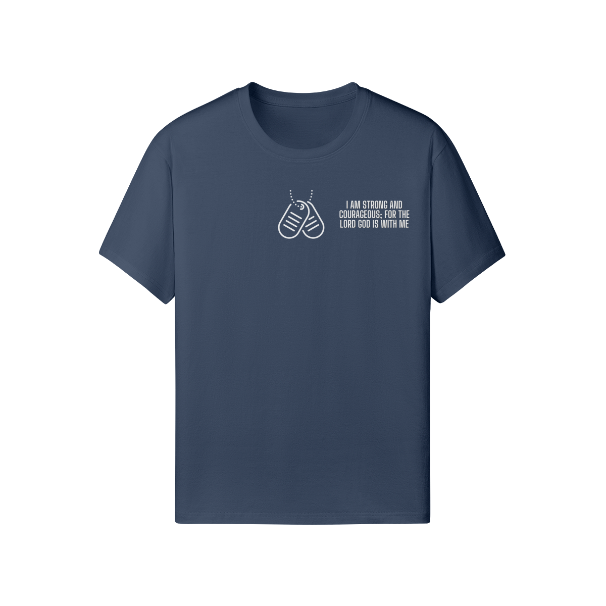 STRONG & COURAGEOUS PTS-TEE