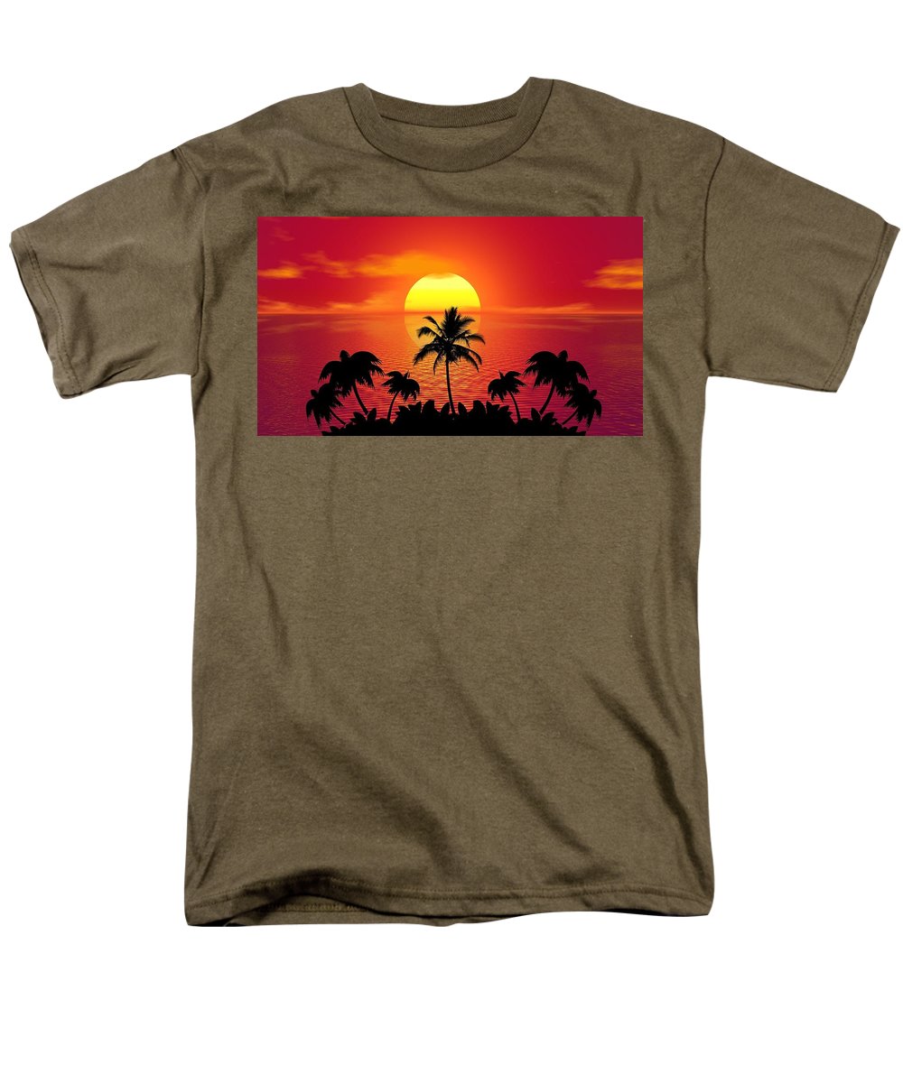 Sunset - Men's T-Shirt  (Regular Fit)