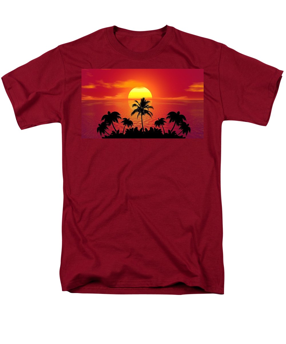 Sunset - Men's T-Shirt  (Regular Fit)