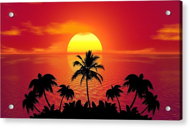 Sunset - Acrylic Print