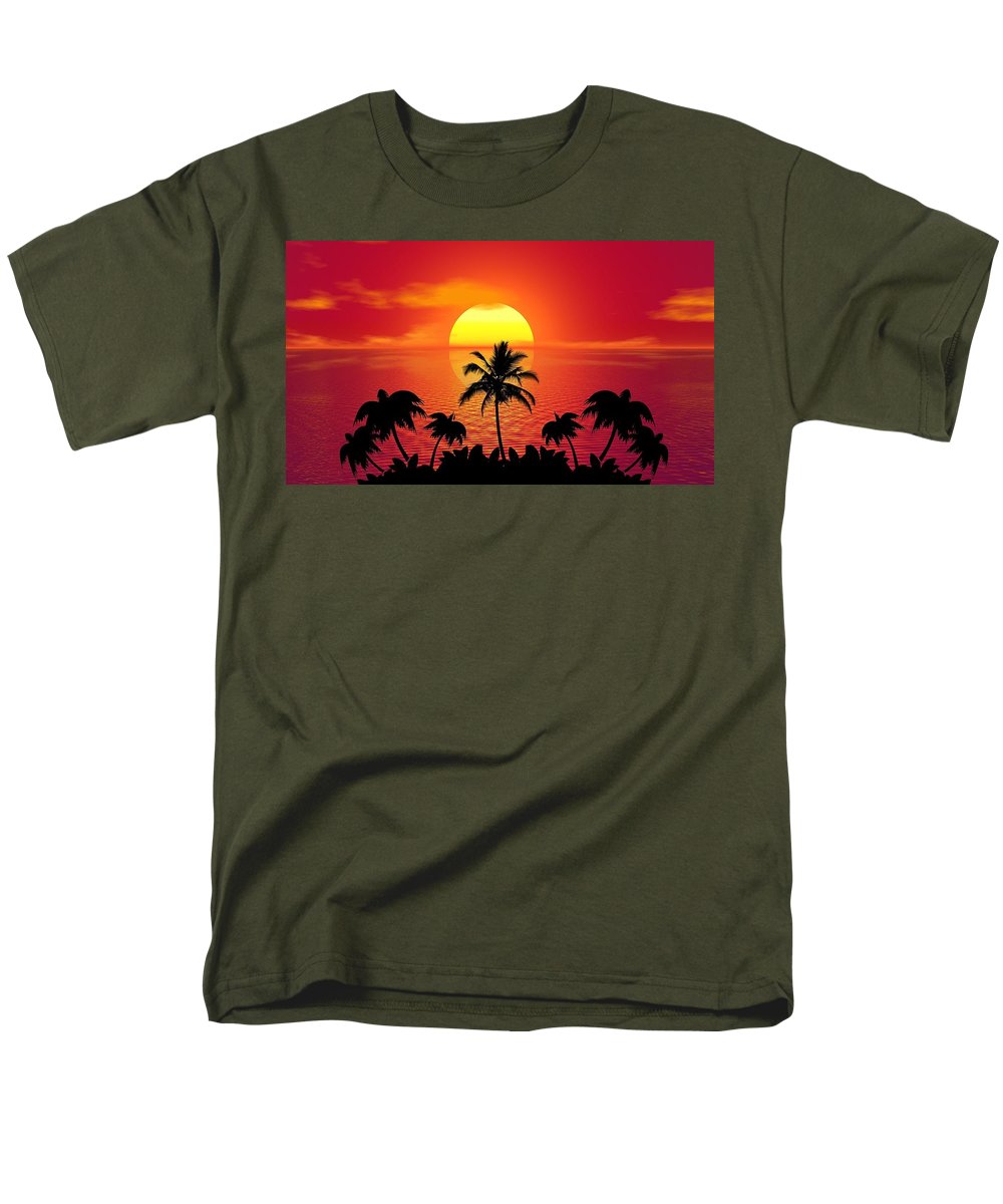 Sunset - Men's T-Shirt  (Regular Fit)