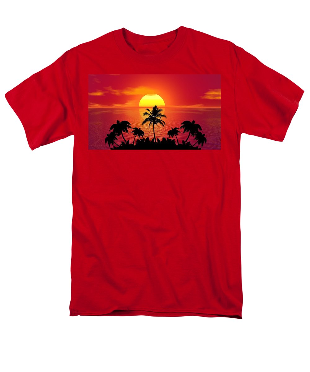 Sunset - Men's T-Shirt  (Regular Fit)