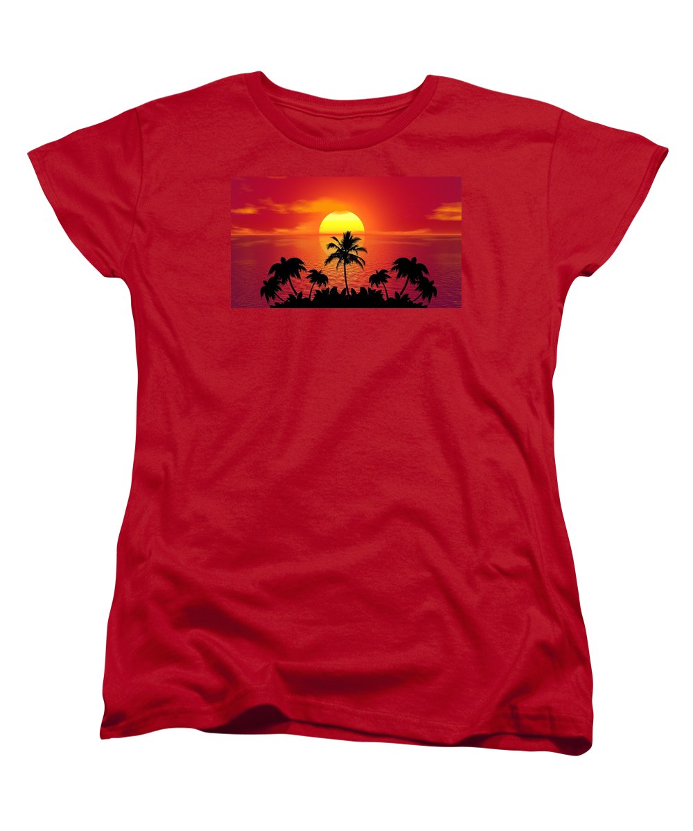 Sunset - Women's T-Shirt (Standard Fit)