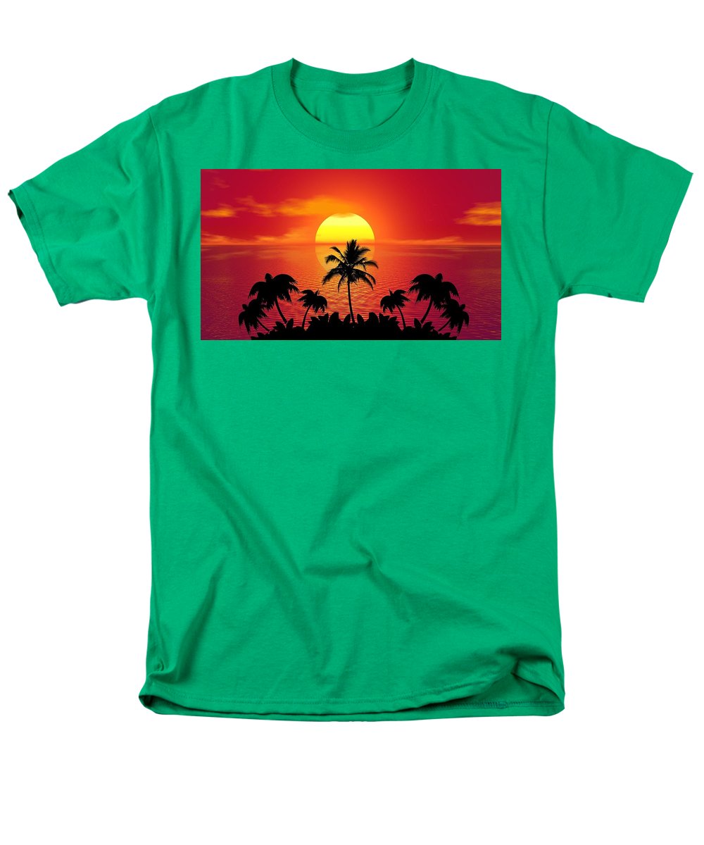 Sunset - Men's T-Shirt  (Regular Fit)