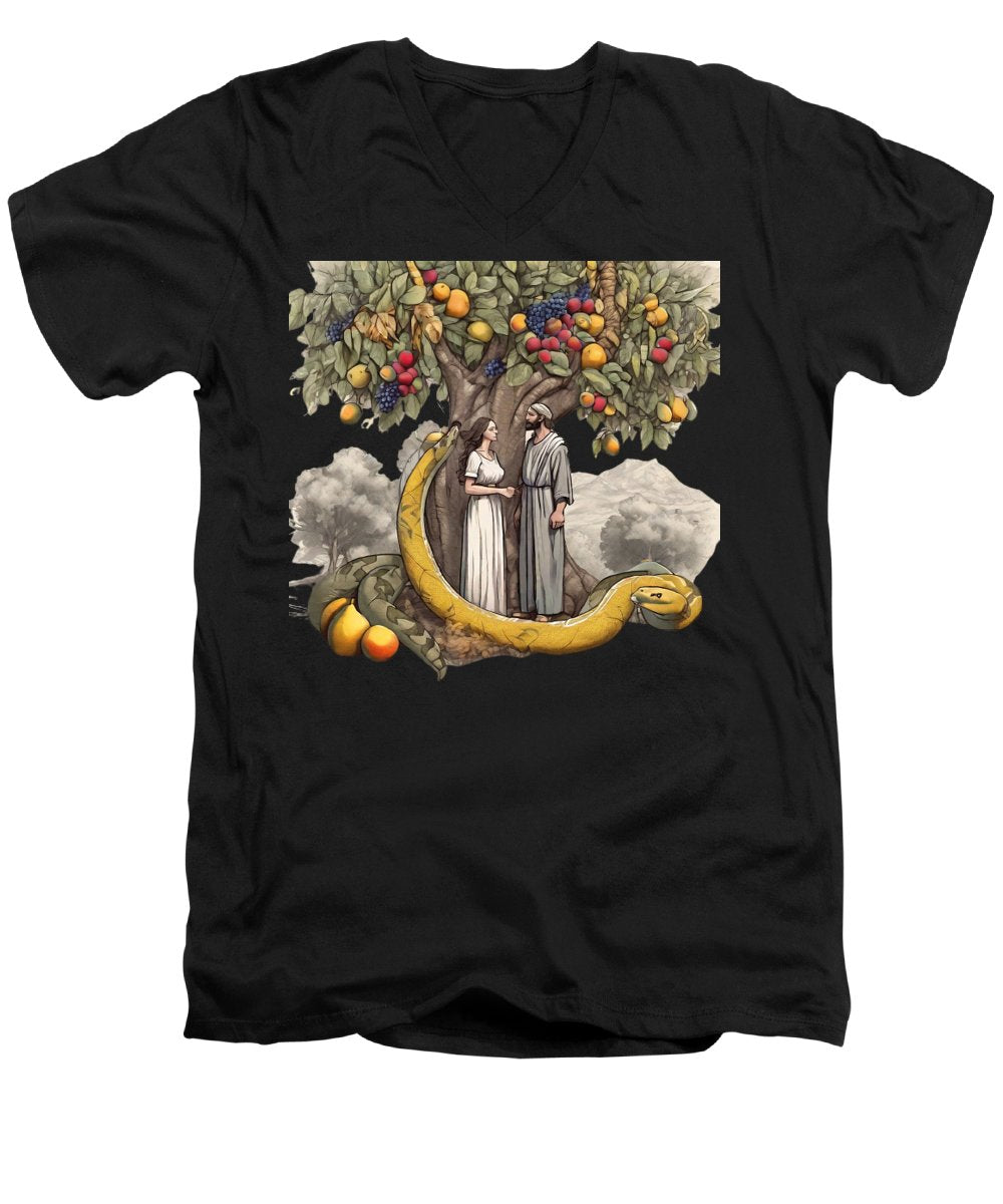 The Fall of Man Interpretation - Men's V-Neck T-Shirt