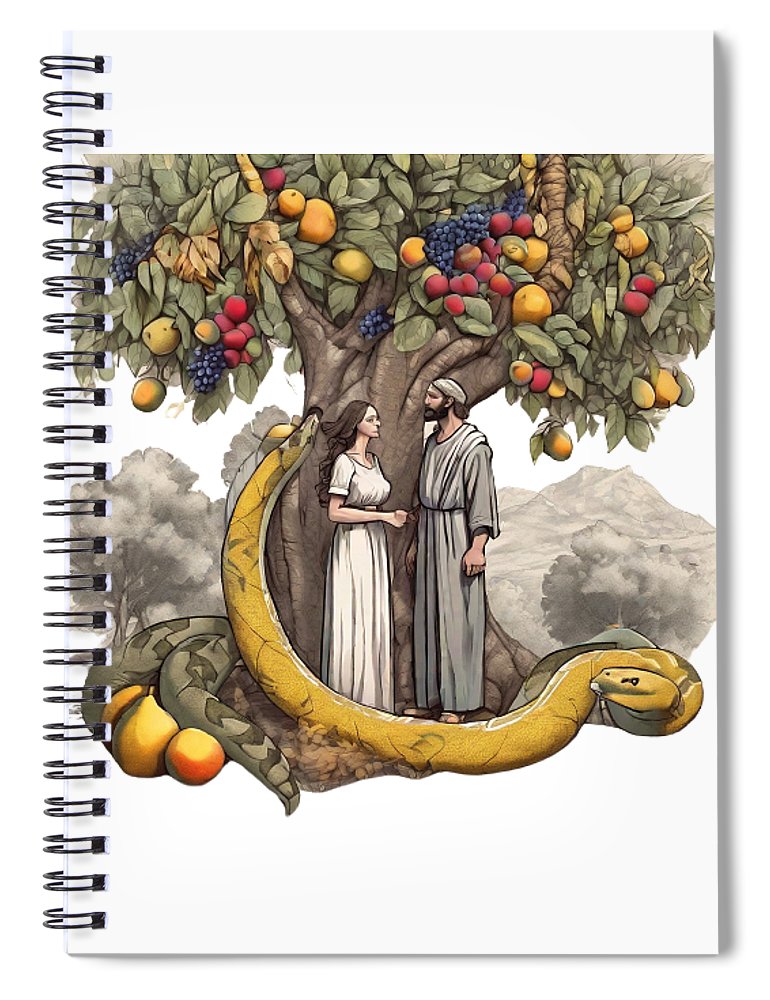 The Fall of Man Interpretation - Spiral Notebook
