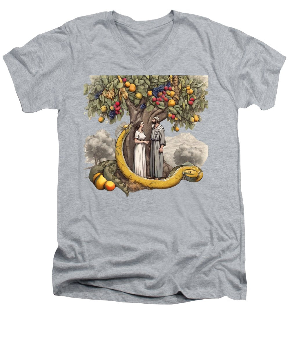 The Fall of Man Interpretation - Men's V-Neck T-Shirt