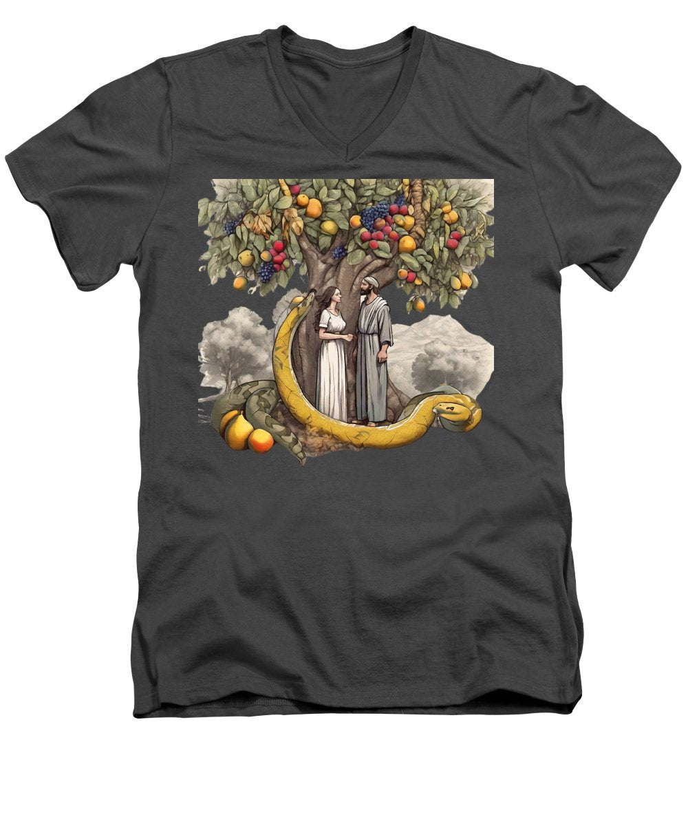 The Fall of Man Interpretation - Men's V-Neck T-Shirt