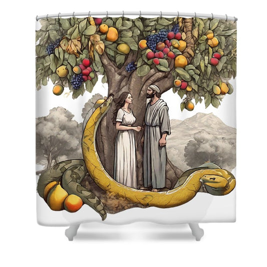 The Fall of Man Interpretation - Shower Curtain