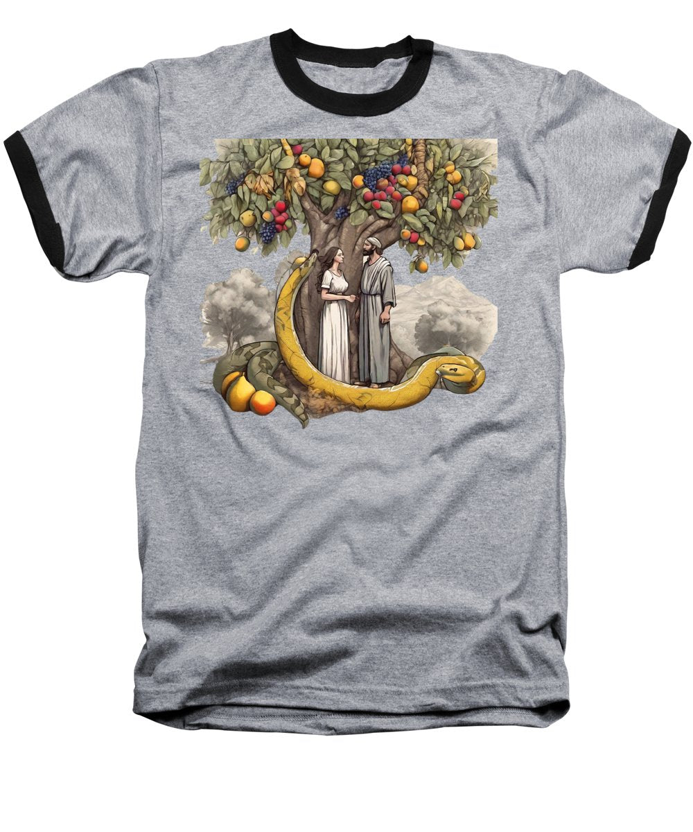 The Fall of Man Interpretation - Baseball T-Shirt