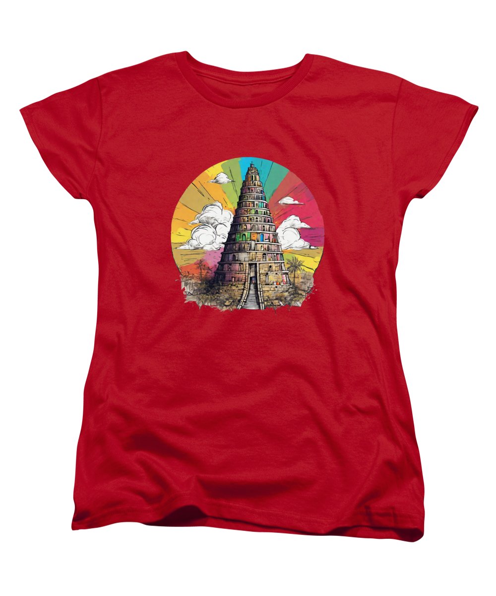 Tower of Babel - Women's T-Shirt (Standard Fit)