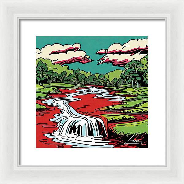 Water To Blood Plague #1 - Framed Print