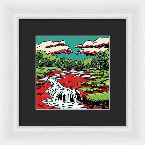 Water To Blood Plague #1 - Framed Print