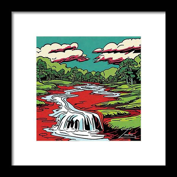 Water To Blood Plague #1 - Framed Print