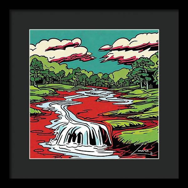 Water To Blood Plague #1 - Framed Print