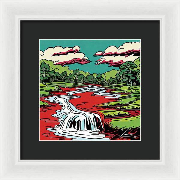 Water To Blood Plague #1 - Framed Print
