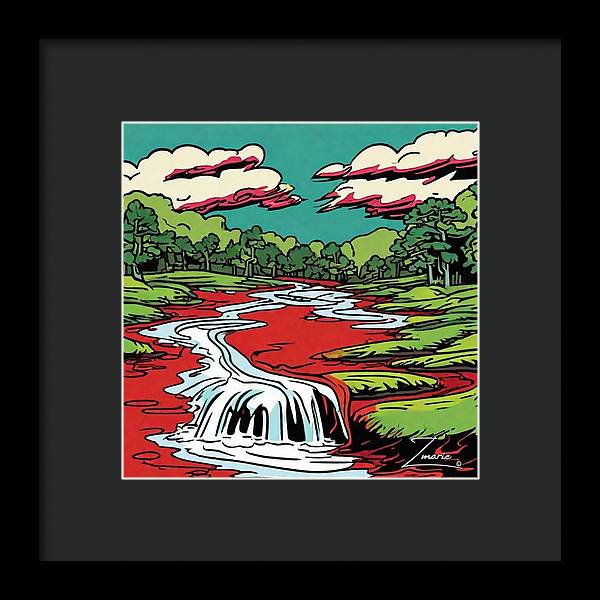 Water To Blood Plague #1 - Framed Print