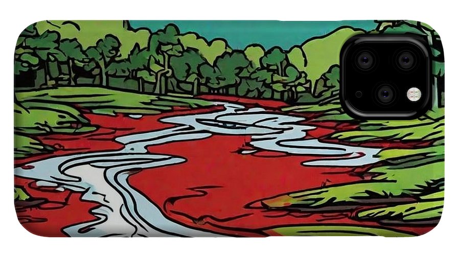 Water To Blood Plague #1 - Phone Case