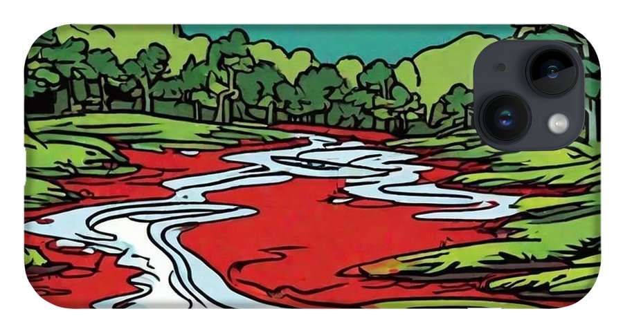 Water To Blood Plague #1 - Phone Case