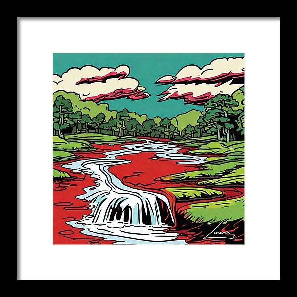 Water To Blood Plague #1 - Framed Print