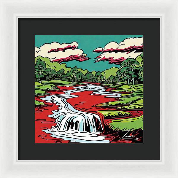 Water To Blood Plague #1 - Framed Print