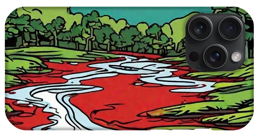 Water To Blood Plague #1 - Phone Case