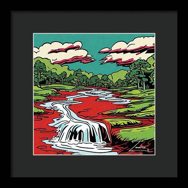 Water To Blood Plague #1 - Framed Print