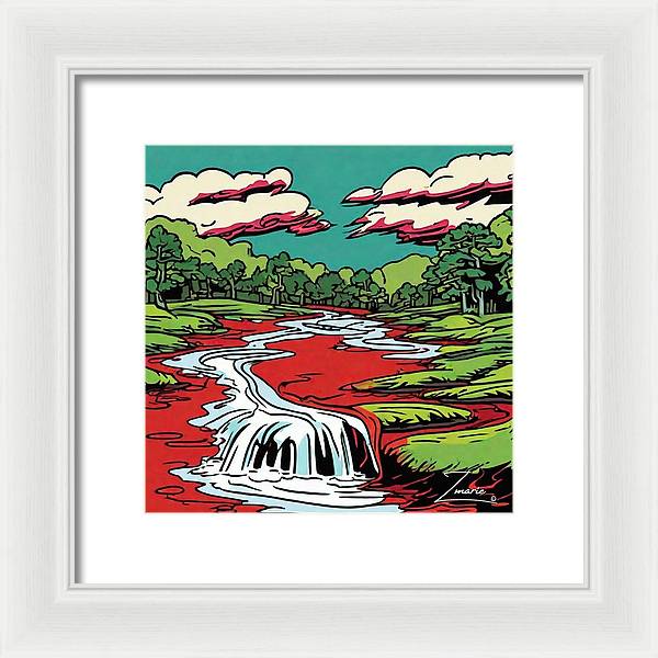 Water To Blood Plague #1 - Framed Print