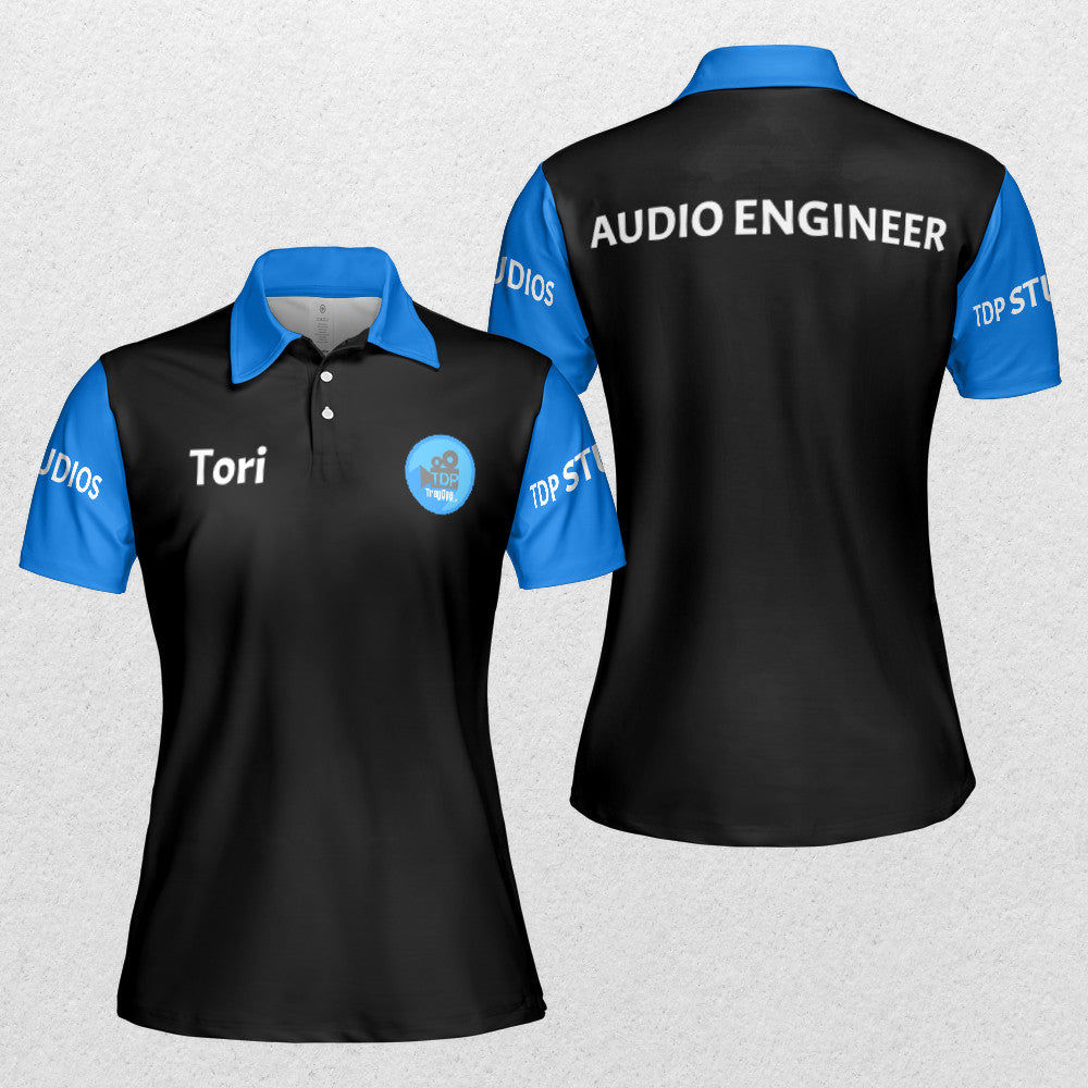 TDP Women's Polo Shirt Audio Engineer
